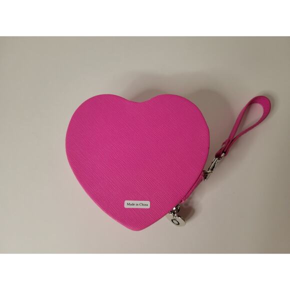 Authentic Pandora Pink‎ Heart-Shaped Jewelry Travel Case - Picture 2 of 6